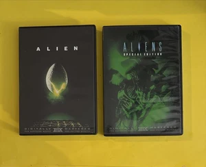 ALIEN  1979  +  ALIENS  1986 (2 DVD LOT) LIKE NEW W/INSERTS - FAST FREE SHIPPING - Picture 1 of 17