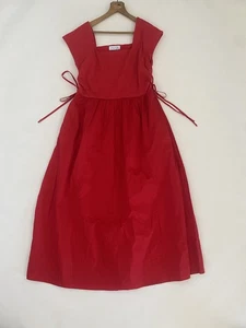 Vestido Zoco Afterglow MIDI XXL Cuello Redondo Rojo Sin Mangas Nuevo con Etiquetas $108 Largo Holida - Imagen 1 de 13
