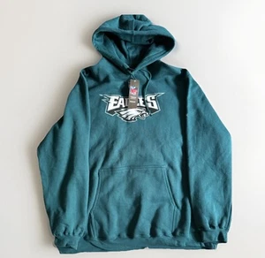 Philadelphia Eagles Reebok New NFL Football Hoodie Sports Jacket Sweatshirt XL - Picture 1 of 10
