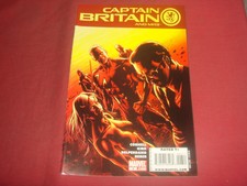CAPTAIN BRITAIN AND MI13 #6   2008  Marvel Comics NM
