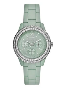 Reloj mujer Fossil pantalla multifunción aceite de ricino verde - Imagen 1 de 1