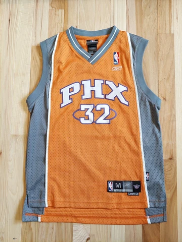 Reebok Phoenix Suns #32 Amare Stoudemire Sewn Orange NBA Jersey Youth M (10-12) Cover