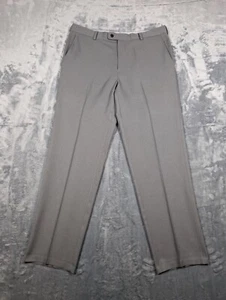 Peter Millar Charlotte Performance Trouser Golf Pants Men 35x32 Gray - Picture 1 of 9