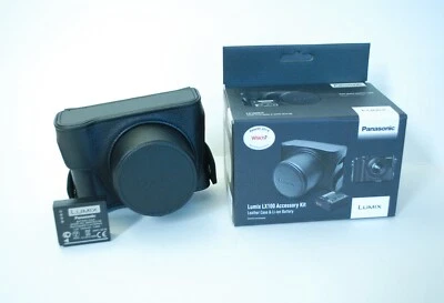 Panasonic Lumix LX100 Case and Battery Kit Genuine New Boxed - UK Stock - Image 1 of 4