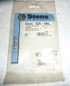 STENS 525-485 SCHWIMMERVENTIL-SATZ KOHLER 283 25-304A NEU S-64 - Bild 1 von 3