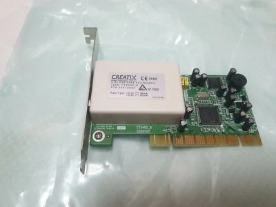 Creatix CTX402_8 20012562 PCI Fax Modem Card - Image 1 of 3