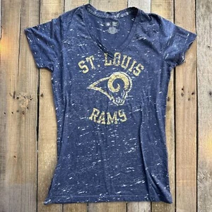 St Louis Rams Womens T-Shirt Size XL NFL Football - Picture 1 of 6