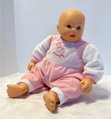 Muñeca bebé Cititoy 2000 vintage cuerpo suave ojos azules  Foto 1 de 4
