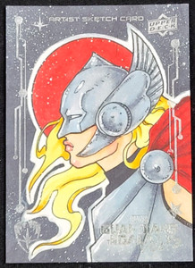MARVEL'S GUARDIANS OF THE GALAXY VOL 2 THOR SKETCH CARD #D 1/1