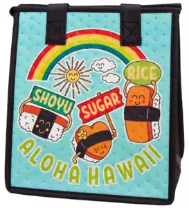Billboards Jade - Petite Insulated Lunch Bag by Tropical Paper Garden - Picture 1 of 1