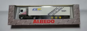 Albedo 700006 Renault AE500 Truck of the Year 1991 Central Trailer Re1:87 H0 original packaging - Picture 1 of 1