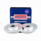 Vented Brake Discs Pair For Mazda Cx-5 2.0 297Mm Set Borg & Beck