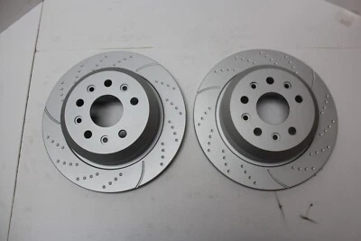 Raptor Series OEM Rear Brake Rotors for 2018-2025 Jeep Wrangler JL - Image 1 of 4