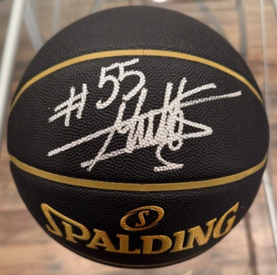 Dikembe Mutombo 签名 斯伯丁 篮球 - 施瓦茨体育纪念品。 认证 — 第 1/4 张图片