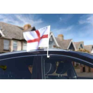 England Car Window Flag Pair World Cup Football Celebration Support Party 2022 - Picture 1 of 2