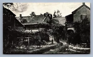 Postkarte Vintage Maryland Dielman Inn Neu Windsor Gemälde 1948 - Bild 1 von 2