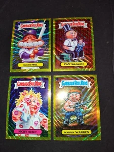 Mülleimer Kinder CHROM Serie 4 GELBWELLENREFRAKTOR SET (4) - Bild 1 von 5