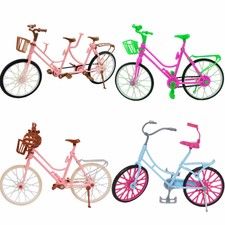 1:6 Sport Pink Green Bike Bicycle For 12 inch Ken Doll Outdoor Accessories Gift