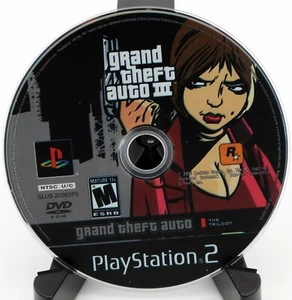Grand Theft Auto III GTA 3 PS2 Disco Solo (Sony PlayStation 2) La Trilogía PROBADO - Imagen 1 de 1