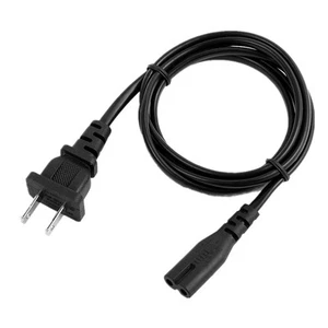 2-Prong AC Power Cord Cable For Nikon Battery Charger Adapter MH-25 MH-60 MH-61 - Picture 1 of 3