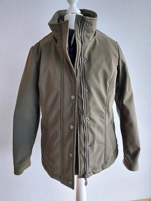Dreimaster Jacke Doppeljacke, Softshell mit Innenjacke, Khaki, Gr. M (38) neu - Bild 1 von 4