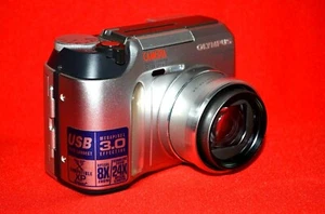 Olympus Digital Camera Camedia C-725 Ultra Zoom 3.0MP Video USB Silver Excellent - Picture 1 of 9