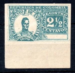 COLOMBIA, ANTIOQUIA, SIN DENTAR, AMPLIO MARGEN, PRUEBA.. ERROR.....(PREM- 009) - Picture 1 of 2