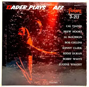 Cal Tjader Tjader Plays Tjazz 1956 Red Vinyl Fantasy Records 1st Press Mono - Picture 1 of 4