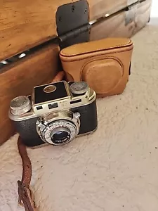 Bolsey Model B2 Camera and Leather Case 35 MM Vintage - Picture 1 of 17