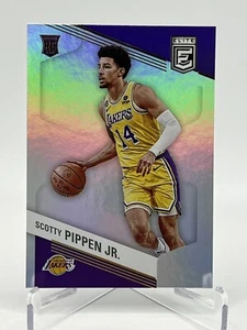 Scotty Pippen Jr 2022-23 Panini Donruss Elite Rookie RC #221 Los Angeles Lakers - Picture 1 of 2
