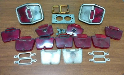 Vintage 1962-1964 Chevrolet Chevy II Nova Tail Light Part Lot - Image 1 of 4