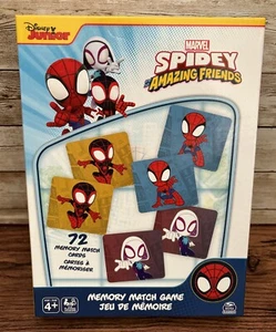 Disney Marvel Spider-Man Spidey & his Amazing Friends Memory Match Game - Picture 1 of 2