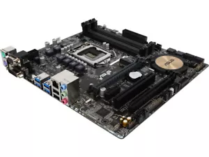 ASUS Z170M-E D3 Rev. 1.05 Intel Z170 LGA 1151 SATA 6Gb/s HDMI ATX Motherboard - Picture 1 of 5