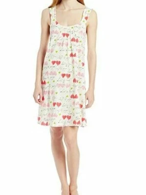 Camisón Hue Sleepwear Off White con guión Love Chemise talla pequeña PJ42120 Foto 1 de 4