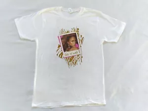 Vintage Jennifer Lopez J.Lo 07 Tour Concert T-Shirt Unisex Size S White RARE! - Picture 1 of 7