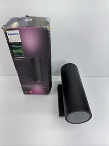 Philips Hue White & Color Ambiance Outdoor Appear Wall Light - Black - - Picture 1 of 7