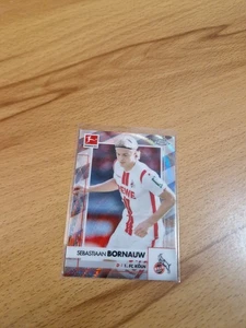 Topps Bundesliga Chrome 2020 21 1. FC Köln Blue Wave X-Fractor /250 S. Bornauw - Bild 1 von 2