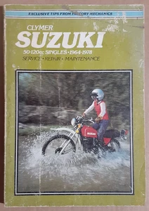 Clymer Suzuki 50cc-120cc Singles 1964-1978 Service & Repair Manual - Bild 1 von 2