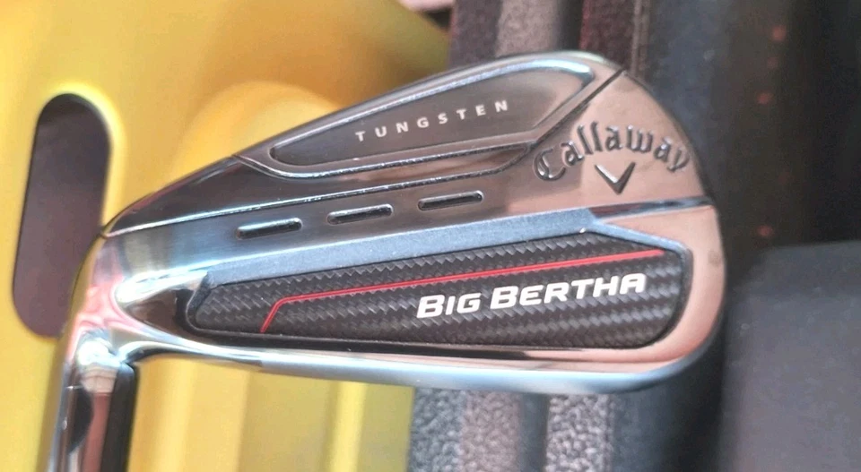 Callaway Big Bertha  Tungsten 7 Iron LH RCH 65A Senior Flex 37" Excellent  - Image 1 of 4