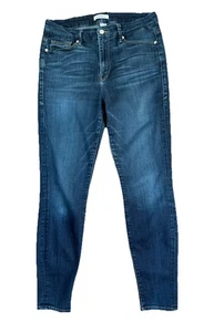 Good American Jeans Womens 10/30 Blue Good Legs Style GAGL103 Blue089 - Picture 1 of 11