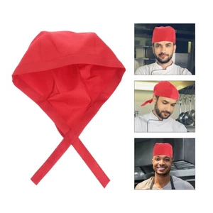 Moda Chefs Sombrero Cocina Catering Calavera Cinta Turbante Servidor Sombrero - Imagen 1 de 12