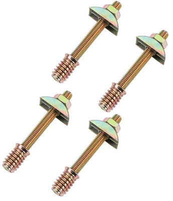 4 Piezas de Panel 80Mm Mueble Armario Cuatro en Uno Conector Accesorios Mesa Foto 1 de 4