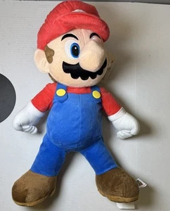 Almohada de peluche con licencia Nintendo Super Mario 24" Mario 2014 - Imagen 1 de 8