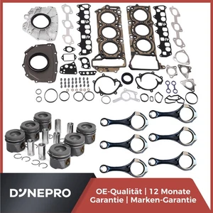 Reparatursatz Dichtungen Kolben Pleuelstange Für Mercedes-Benz OM642 3,0L Diesel - Picture 1 of 5