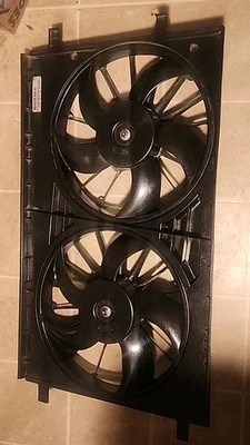 Chrysler Sebring 2007 radiador eléctrico ventilador de refrigeración conjunto motor Dodge probado Foto 1 de 4