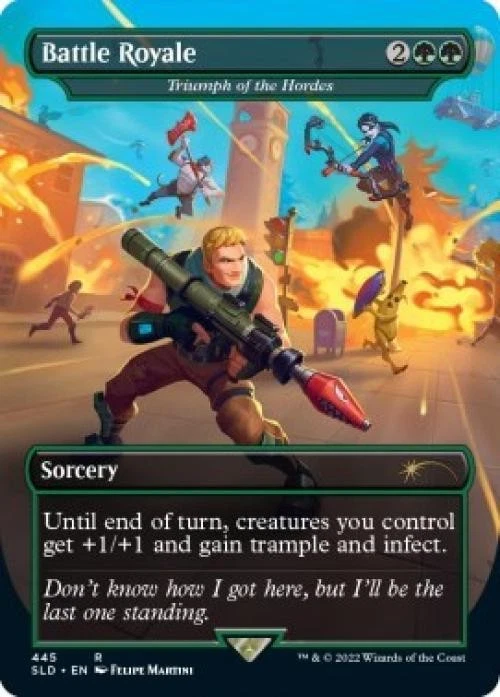 MTG English Battle Royale - Triumph of the Hordes NM Foil Secret Lair - Image 1 of 1