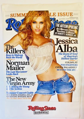 Autism RFK JR. Jessica Alba Rolling Stone Poster Killers Original 2005 2’x3 Rare - Image 1 of 4