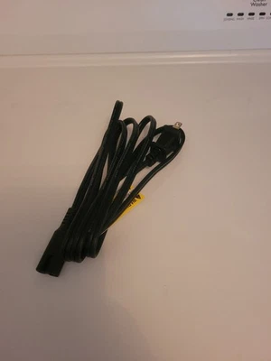 NEW 5.5' ft 2-ProngAC Power Cord Cable 125V 10A Cord 6 feet 1411-011A000 Black - Image 1 of 3