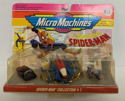 Micro Machines Marvel Spiderman Collection #1 1993 - Image 1 of 3