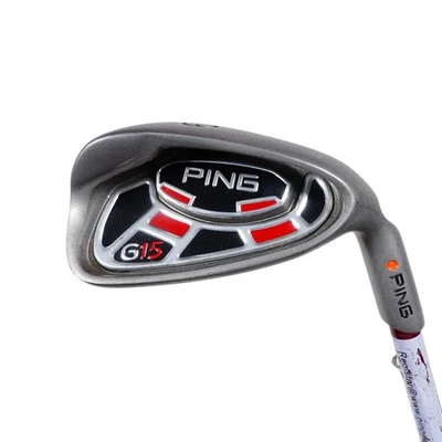 Ping G15 Orange Dot 9 Iron TFC 149 Stiff Flex Graphite 36.25" RH NEW GRIP - Image 1 of 4